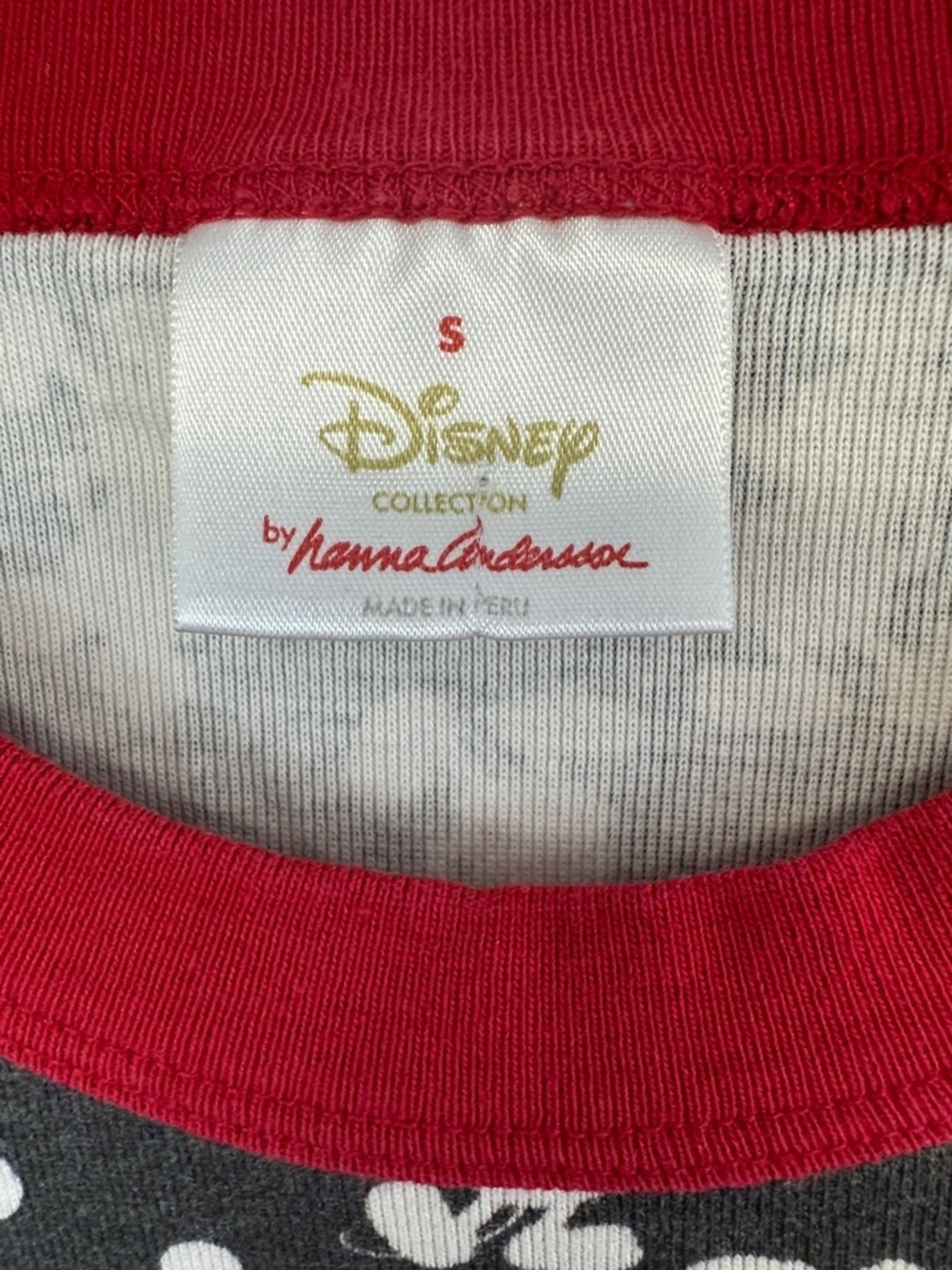 Hanna Andersson x Disney Mickey Mouse Organic Cotton Pajama Set S - Picture 3 of 11